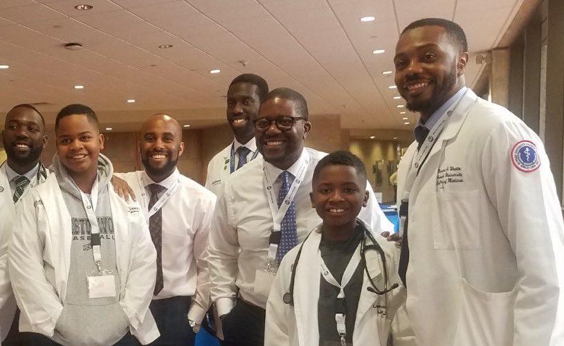 ‘BLACK MEN IN WHITE COATS’ IS ON A MISSION TO SHOW BLACK BOYS THAT THEY CAN BE DOCTORS TOO