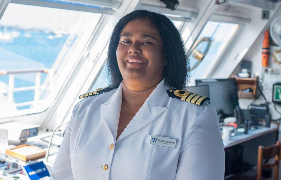 Meet The World’s First Black Woman Cruise Ship Captain