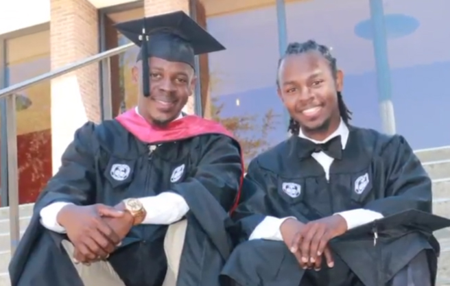 Father, 49, and Son, 23, Graduating from South Carolina State University at the Same Time