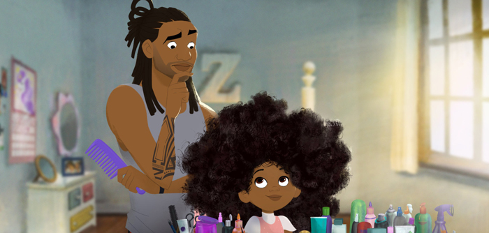 ‘Hair Love’: 3 Men and a Little Girl (With a Lot of Curls)