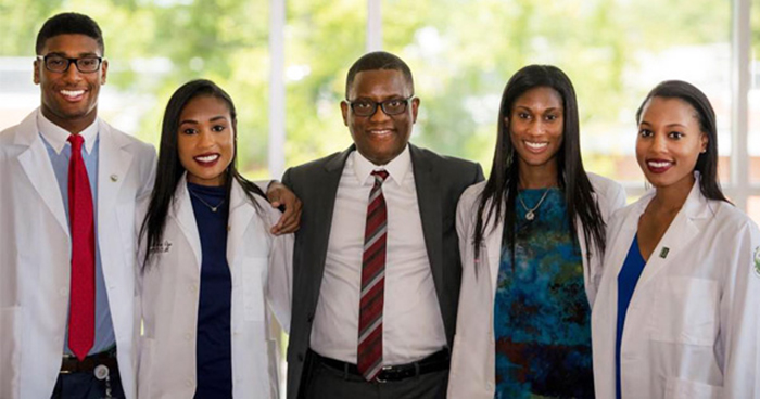 Black Family Creates Buzz On Social Media Because All The Children Became Doctors Like Their Father