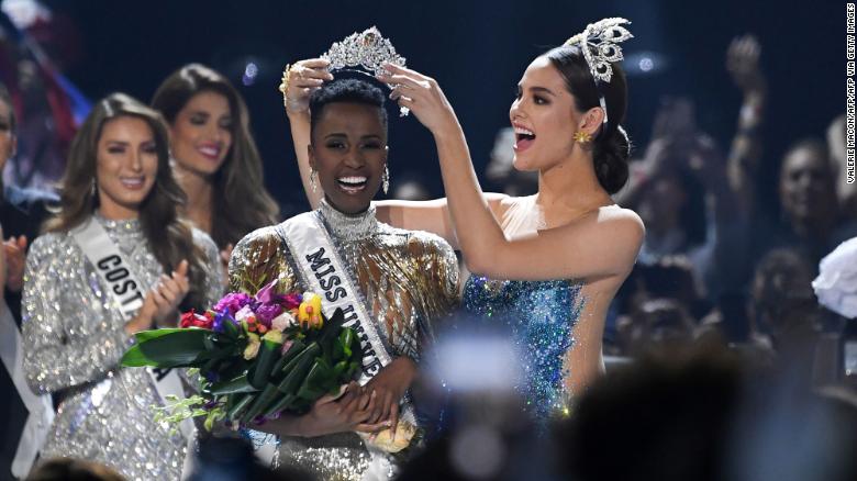 Miss USA, Miss America, Miss Teen USA and now Miss Universe are all black women