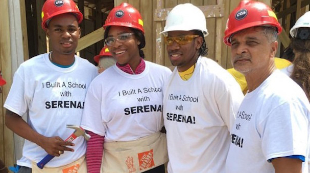 Serena Williams Builds Schools in Jamaica, Africa - Heart & Soul