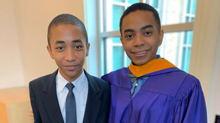 17-year-old receives master’s degree from TCU, and his 14-year-old brother is following his lead