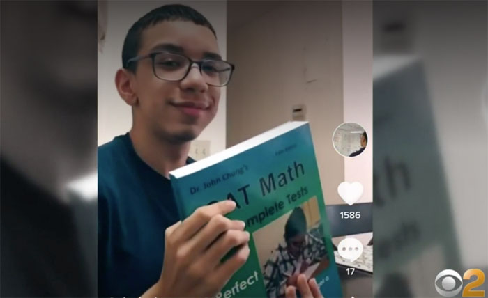 16-YEAR-OLD “TIKTOK TUTOR” GOES VIRAL FOR TEACHING MATH TO PEERS IN QUARANTINE