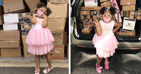 6-Year Old Girl Donates 5,000+ Books to Kids During Pandemic