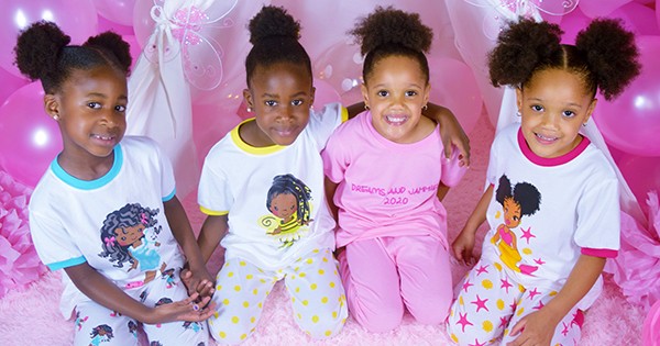 Black Woman-Owned Company Creates the First Pajamas Line Featuring Children of Color